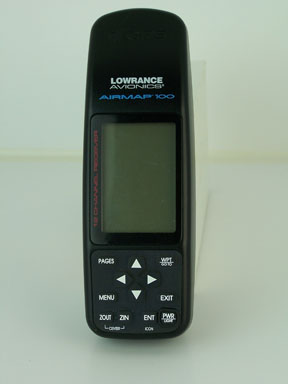 Airmap 100 with Aviation database, high resolution LCD and external antenna capability